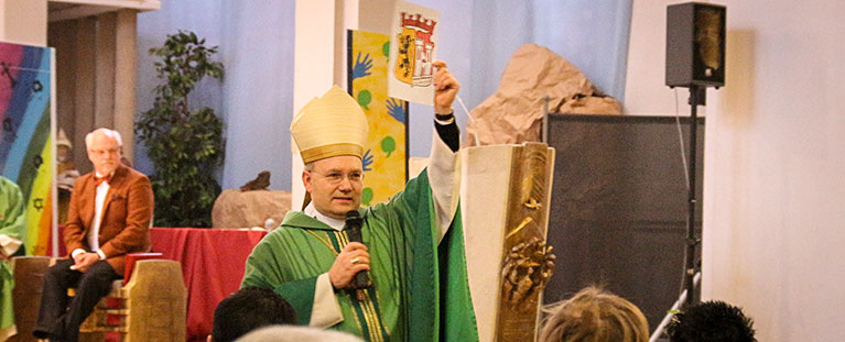 Bischof Helmut Dieser in Jülich