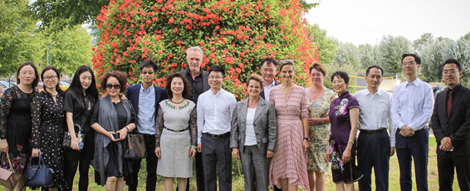 Besuch der chinesischen Delegation in Jülich Patricia Peill