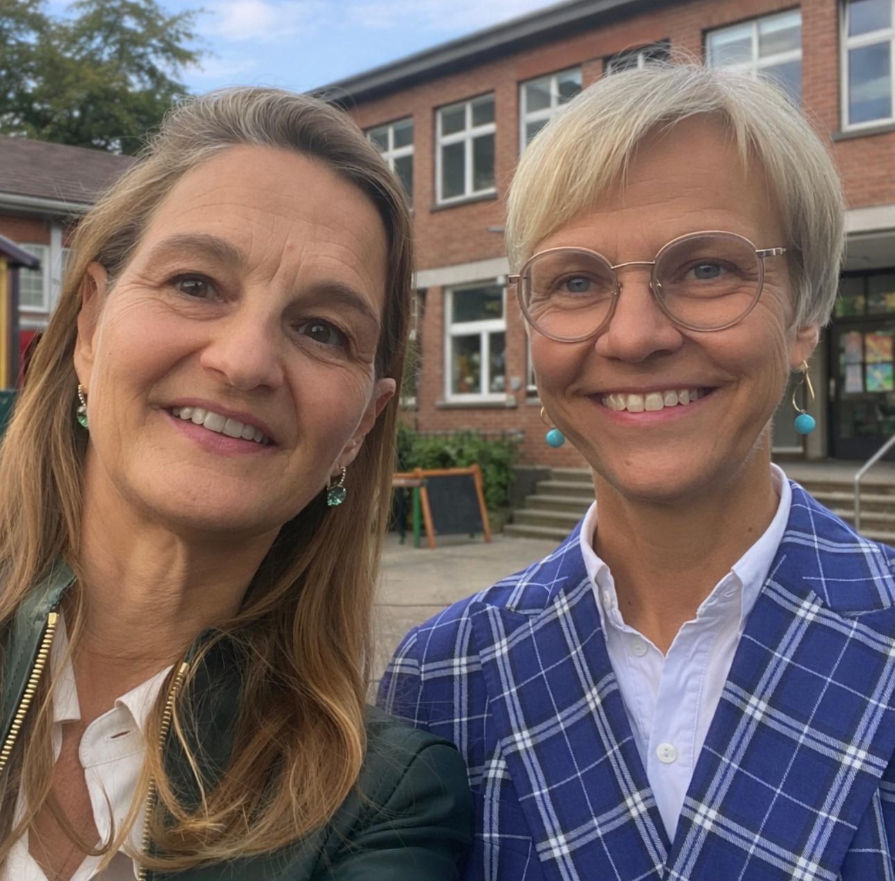 mit Ministerin für Schule und Bildung NRW Dorothee Feller
